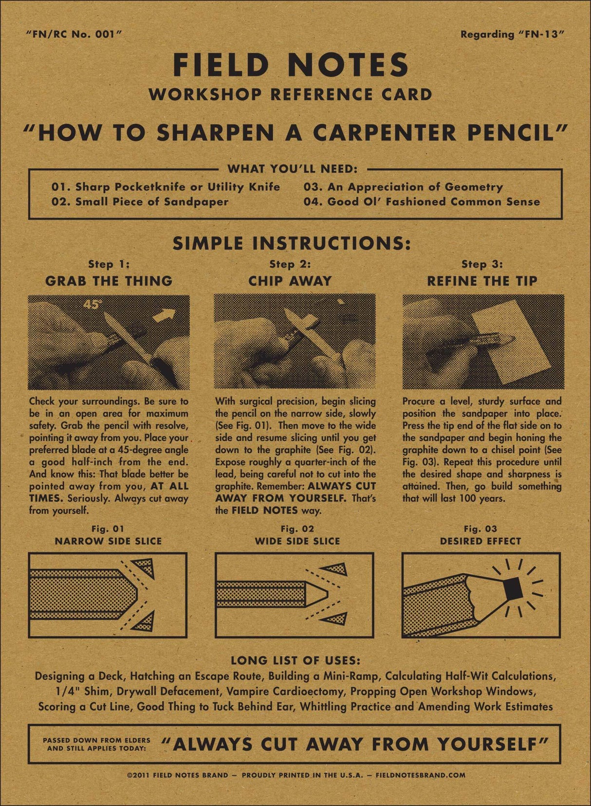 Carpenter Pencil 3-Pack