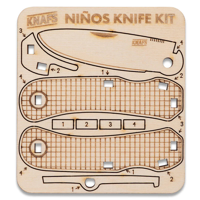 Niños Knife Kit - Wood Toy Knife