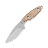 Muskrat | Brown Micarta 154CM