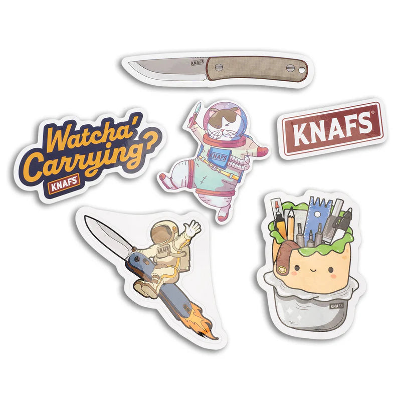 Knafs Sticker Pack | 6 Slaps