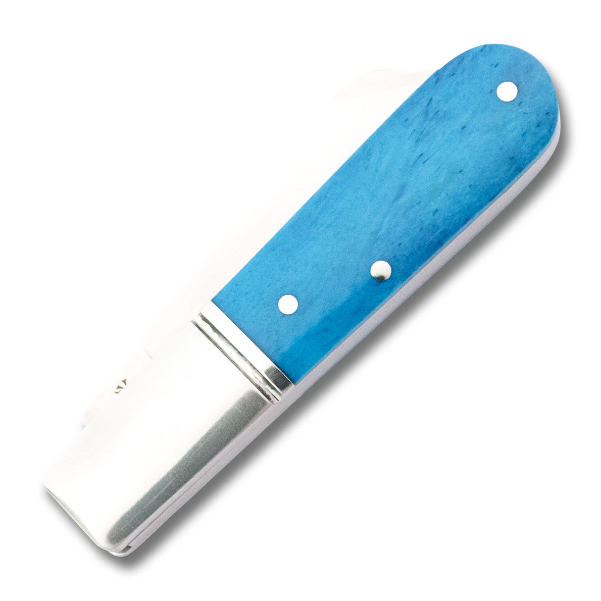 RoseCraft Blades Beaver Creek Barlow Bora Bora Blue Slipjoint - RCT006-BBB