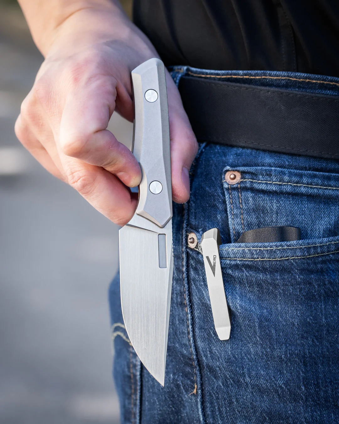 Titanium Clip | Vero Fixed Blade Sheath