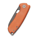 Urban EDC x Unbox Therapy F5.5 | Orange Paper Micarta w/ Acid Etch M390