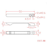 Titanium Pocket Clip T003A/B - For Baby Banter