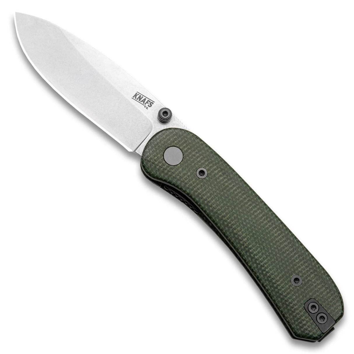 Lander 1 | Contoured Green Micarta + 14c28n